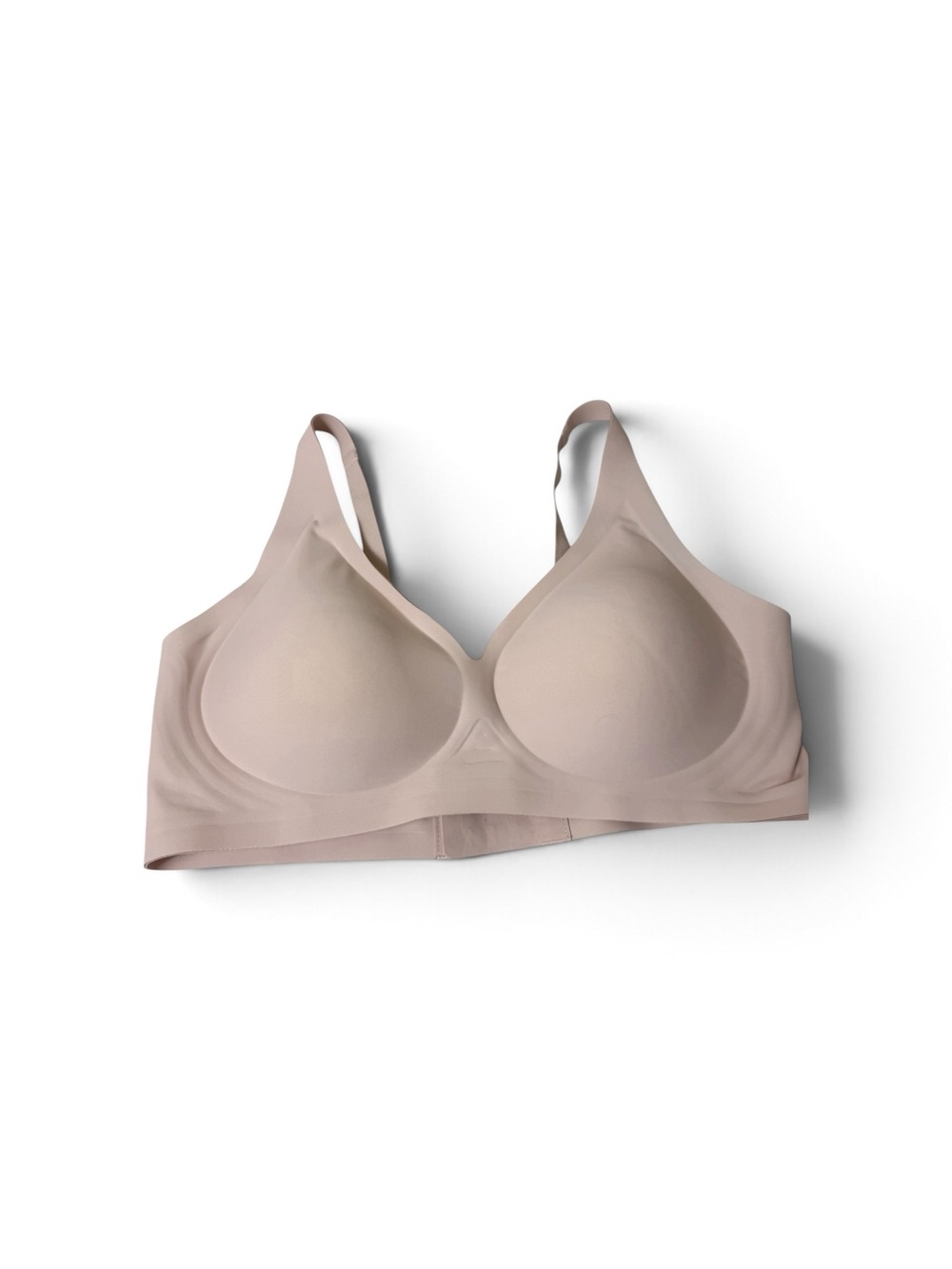 Shecurve Wireless Moulded Bra in Light pink- Smooth Support size large